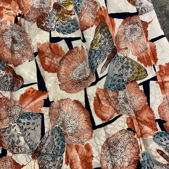 Silky Floral Butterfly Skirt - Picture 10 of 10